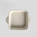 Biela zapekacia misa z tvrdeného porcelánu.